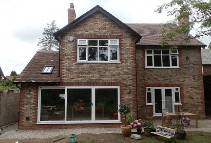 Refurbishment of house on Woodford Road, Bramhall